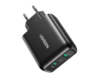 UGREEN Ładowarka sieciowa  CD161 2xUSB-A 18W PD3.0 EU czarny - 1488954 - zdjęcie 1